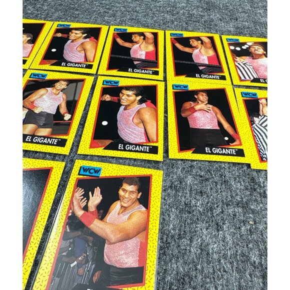 WCW El Gigante Wrestling Trading Card Set 1991 - Picture 2 of 4